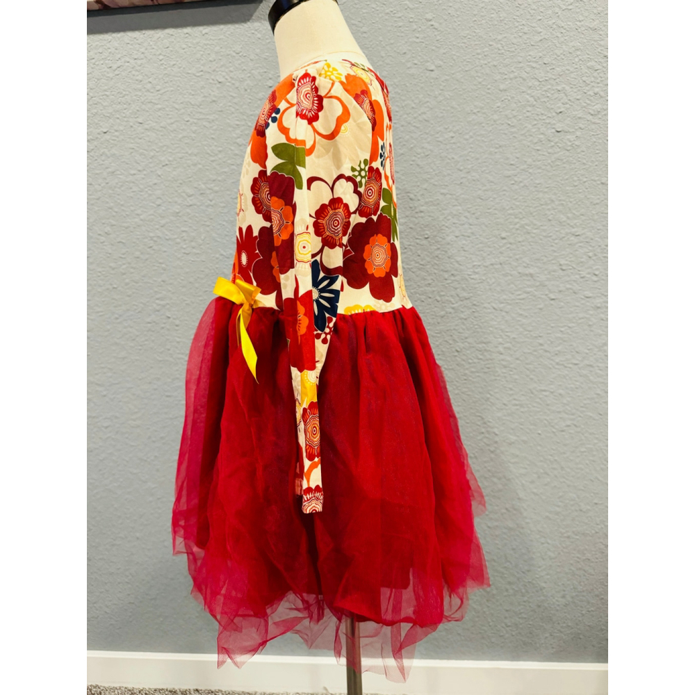Wellington Designs Retro Floral Tulle Dress, Sz 5/6 NWT - Picture 5 of 10
